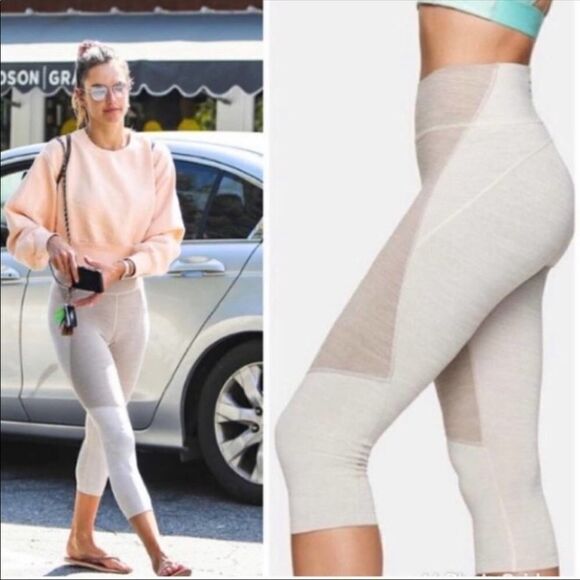 Outdoor Voices Pants - ‎Outdoor Voices Two-Toned Kneecap Leggings Size Medium